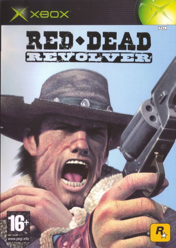 Red Dead Revolver box art for Xbox